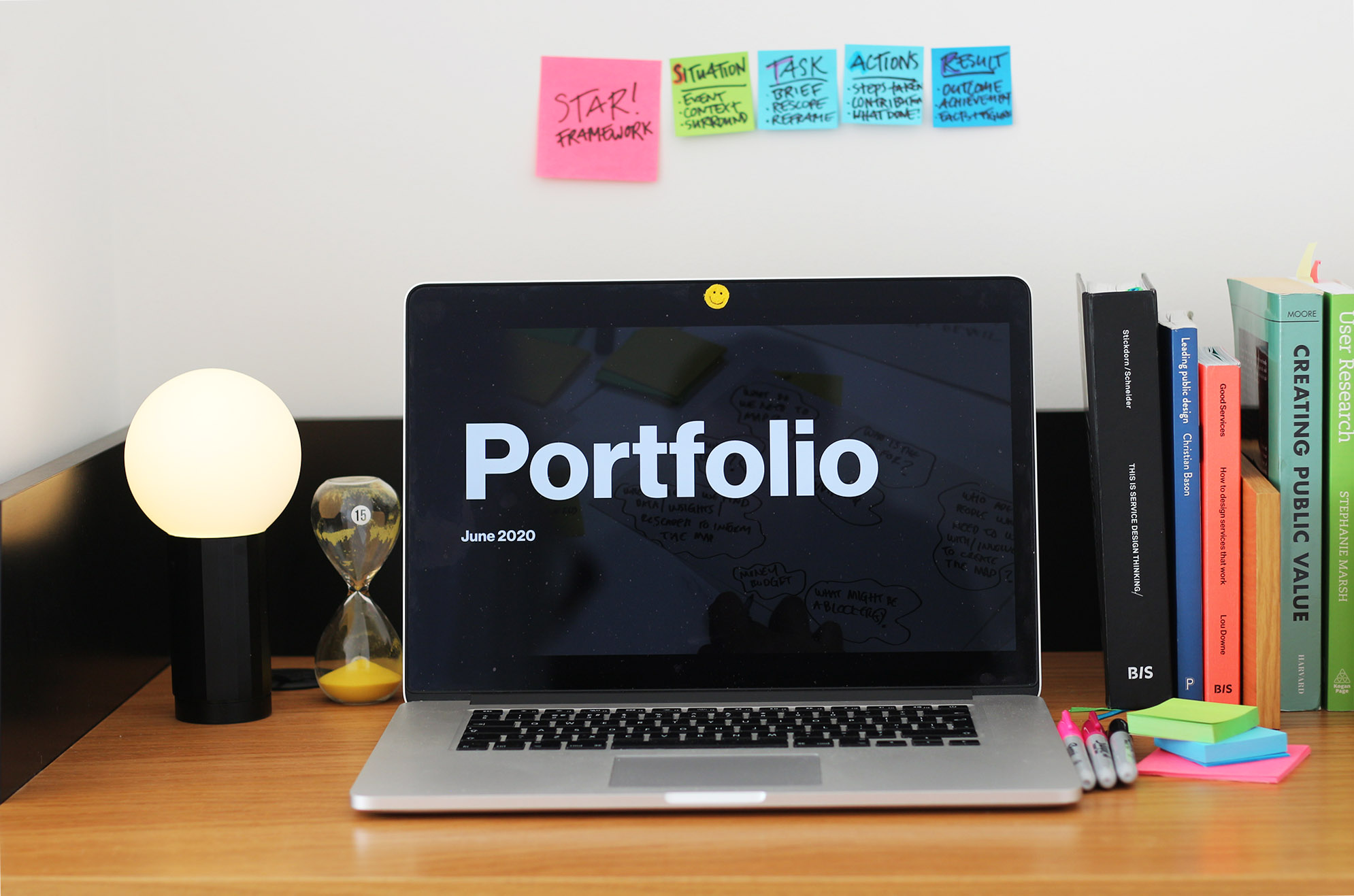 Creative professional workspace